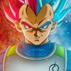 Vegeta Dragon Ball Paint by numbers