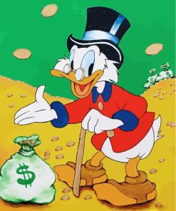 aesthetic-Scrooge-Mcduck-paint-by-numbers