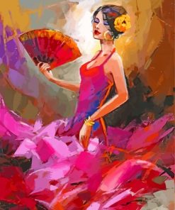 flamenco-lady-dancer-paint-by-number