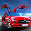 mercedes-sls-paint-by-number