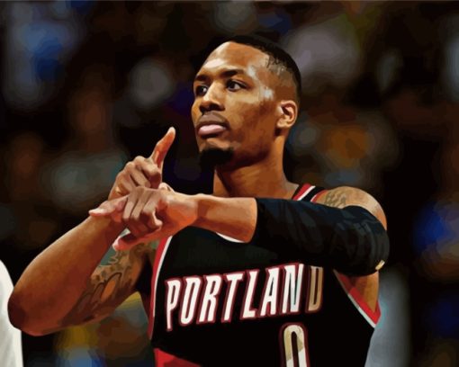 portland-trail-blazers-player-paint-by-numbers