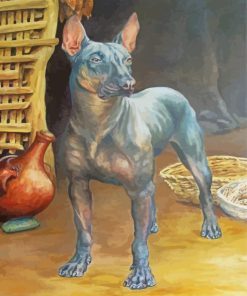 Mexico Xolo Dog Paint By Number