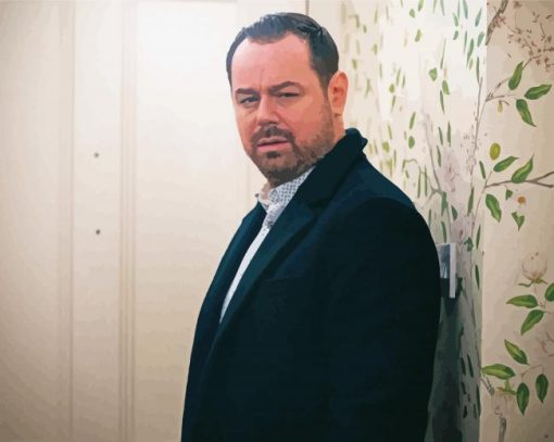 The English Actor Danny Dyer Paint By Number