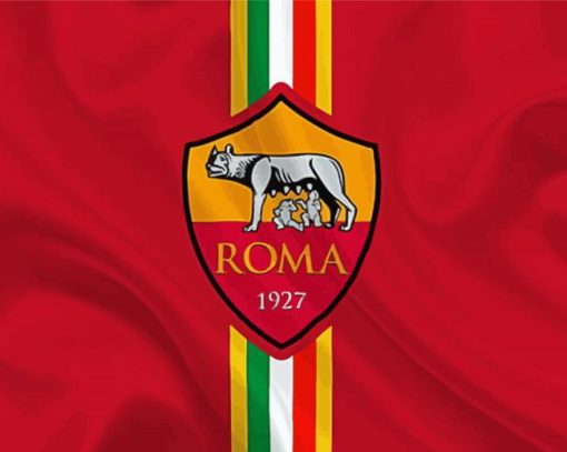 AS Roma Emblem Paint By Number