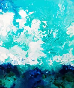 Abstract Ocean Paint By Number