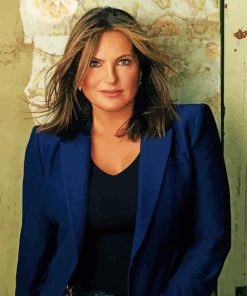 Actress Mariska Hargitay Paint By Number