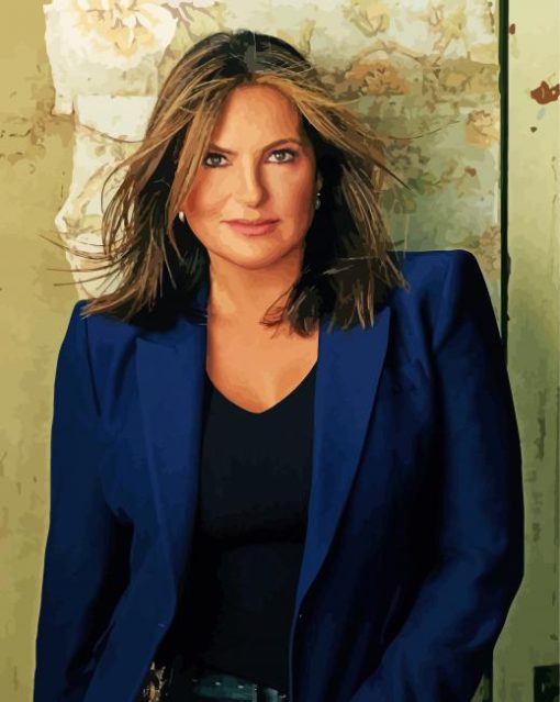 Actress Mariska Hargitay Paint By Number