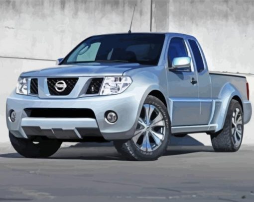 Aesthetic Nissan Navara D40 Paint By Number