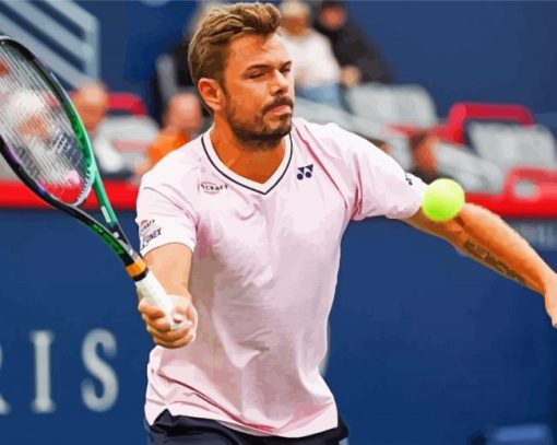 Aesthetic Stan Wawrinka Paint By Number