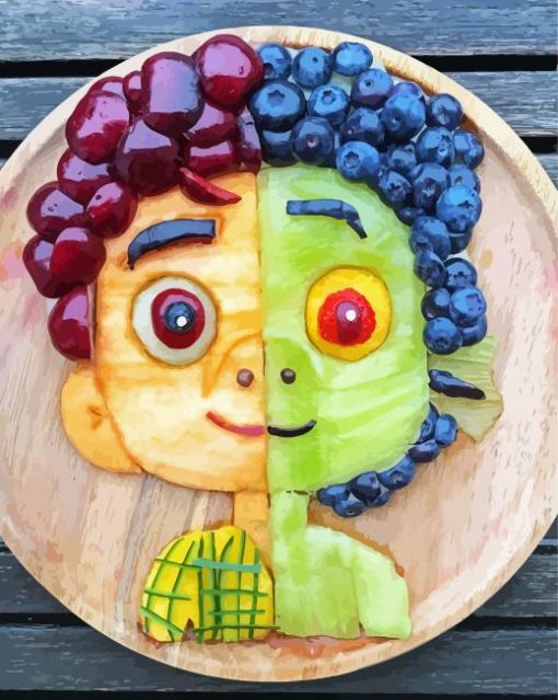 Aesthetic Food Art Paint By Number