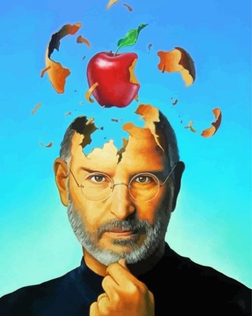 Aesthetic Steve Jobs Paint By Number