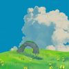 Anime Ghibli Landscape Paint By Number