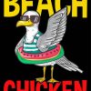 Beach Chicken Poster Paint By Number