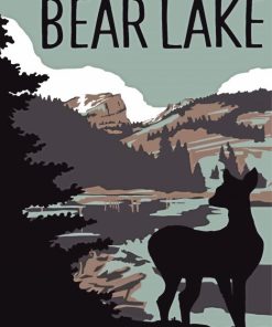 Bear Lake Rocky Mountain National Park Poster Paint By Number