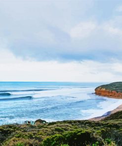 Bells Beach Paint By Number