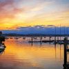 Brixham Harbor At Sunset Paint By Number