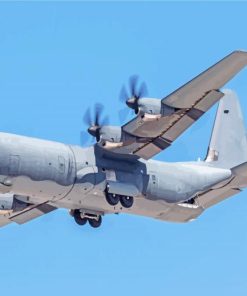 C130 Plane Paint By Number