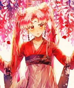 Chibiusa Character Art Paint By Number