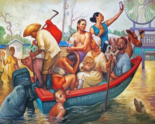 Colonialism Art Paint By Number