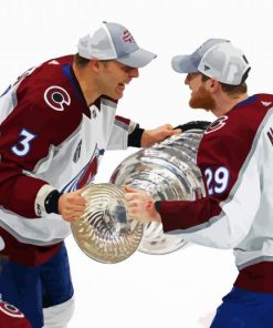 Colorado Avalanche Illustartion Paint By Number