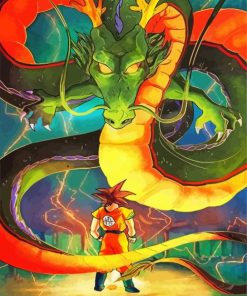 Dragon Ball Anime Dragon Paint By Number