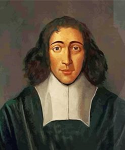 Dutch Philosopher Baruch Spinoza Paint By Number