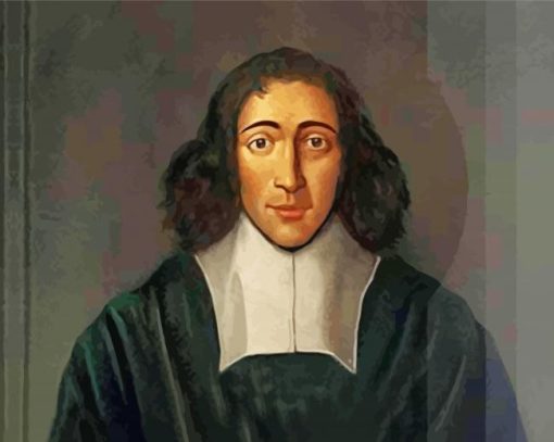 Dutch Philosopher Baruch Spinoza Paint By Number