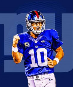 Eli Manning Art Paint By Number