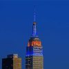 Empire State New York Building Paint By Number