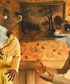 Fantastic Mr Fox Characters Paint By Number