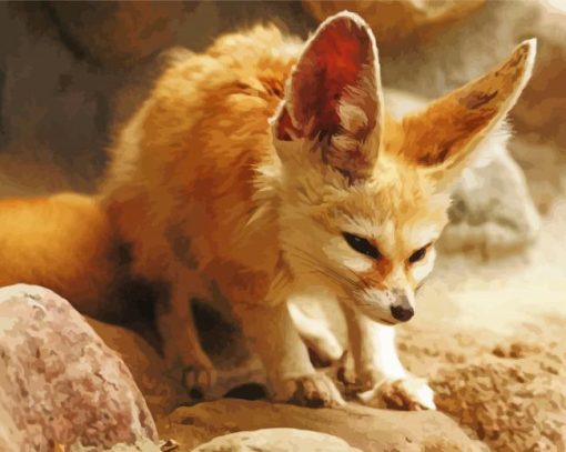 Fennec Fox Paint By Number