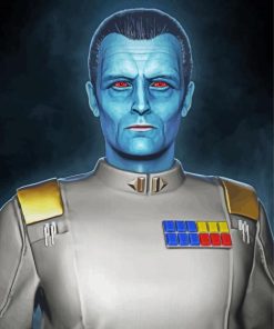 Grand Admiral Thrawn Art Paint By Number