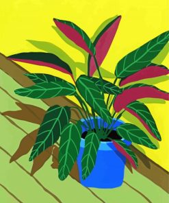 Houseplant Decoration Art Paint By Number