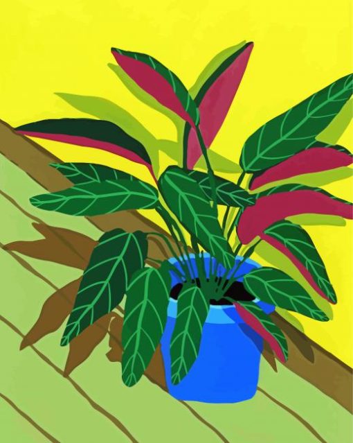 Houseplant Decoration Art Paint By Number