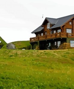 Iceland Farmhouse Paint By Number