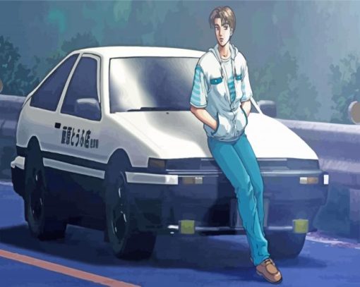 Initial D Paint By Number