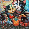 Mandala Cats Art Paint By Number