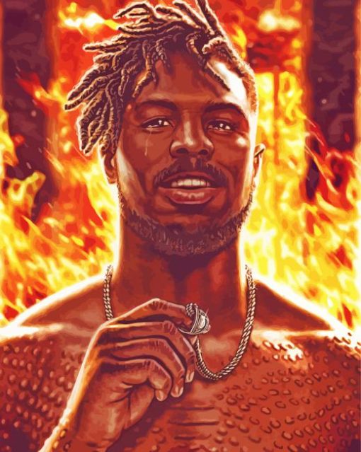 Marvel Supervillain Killmonger Paint By Number