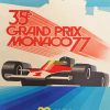 Monaco Grand Prix Racing Poster Paint By Number