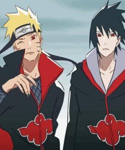 Naruto Vs Sasuke Evil Paint By Number