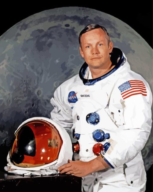 Neil Armstrong Paint By Number