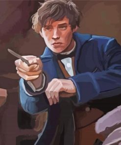 Newt Scamander Art Paint By Number