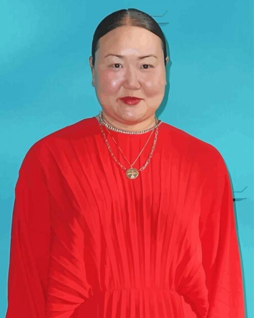 Novelist Hanya Yanagihara Paint By Number