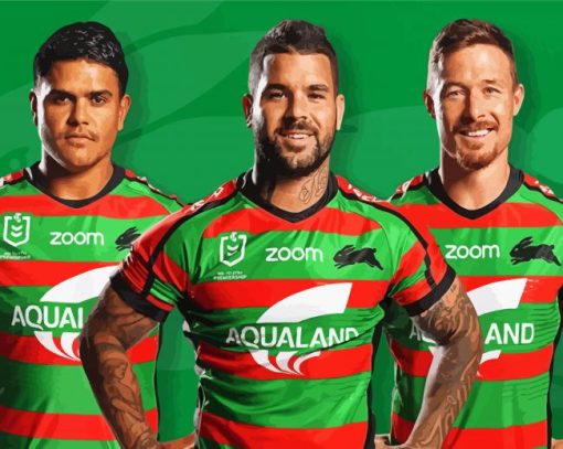 Nrl South Sydney Paint By Number