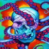 Octopus Skulll Paint By Number