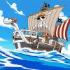 One Piece Ship Anime Paint By Number