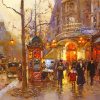 Paris By Edouard Cortes Paint By Number