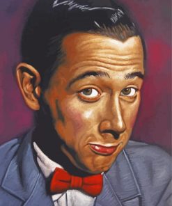 Paul Reubens Actor Art Paint By Number