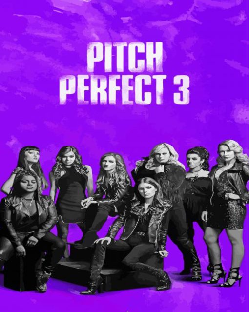 Pitch Perfect 3 Poster Paint By Number