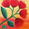 Pohutukawa Flower Art Paint By Number